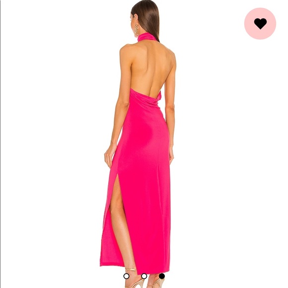 Halter Turtle Gown, Norma Kamali - Picture 3 of 5